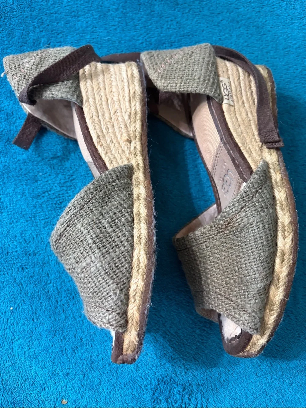 UGG espadrille wedges